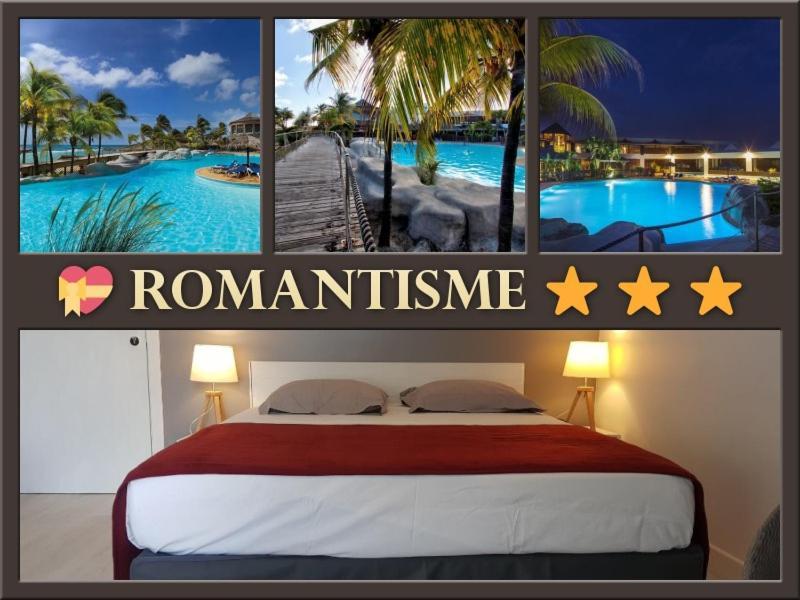 Romantique Et Bel Appartement En Bord De La Mer, Piscine Surveillee Et Belle Plage A 50M Сен Франсоа Екстериор снимка